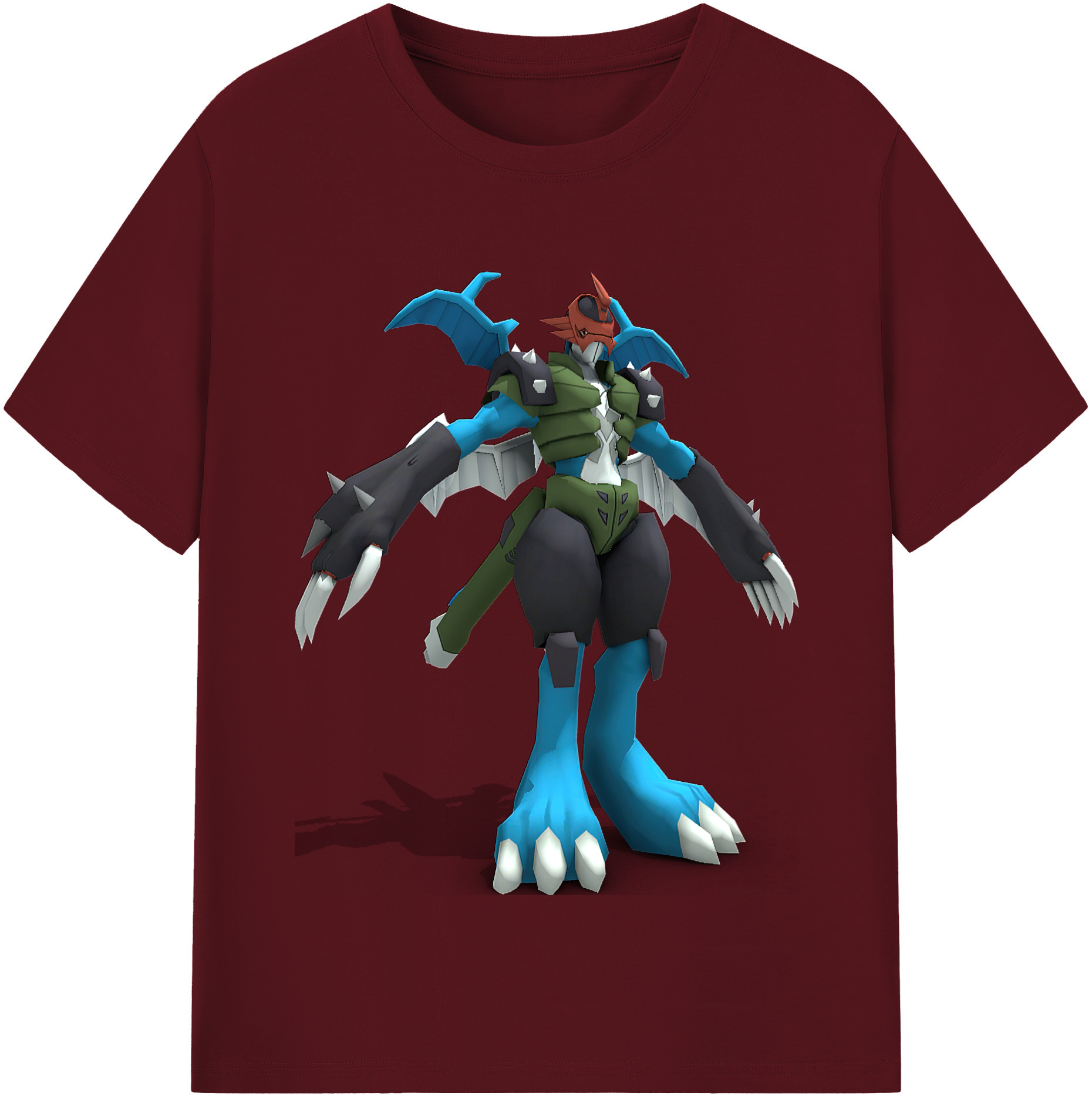 （画像用） Digimon デジタルモンスター/デジモン 綿100％半袖Tシャツ（フロントプリント）